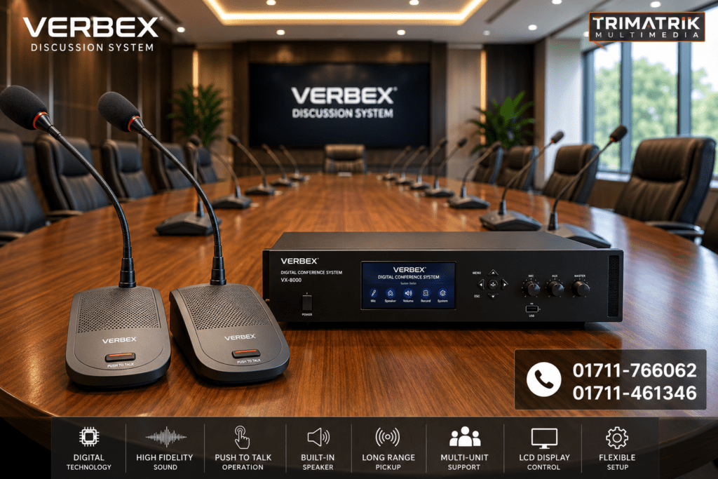 Modern Corporate Meeting এর জন্য Wireless Conference Solution