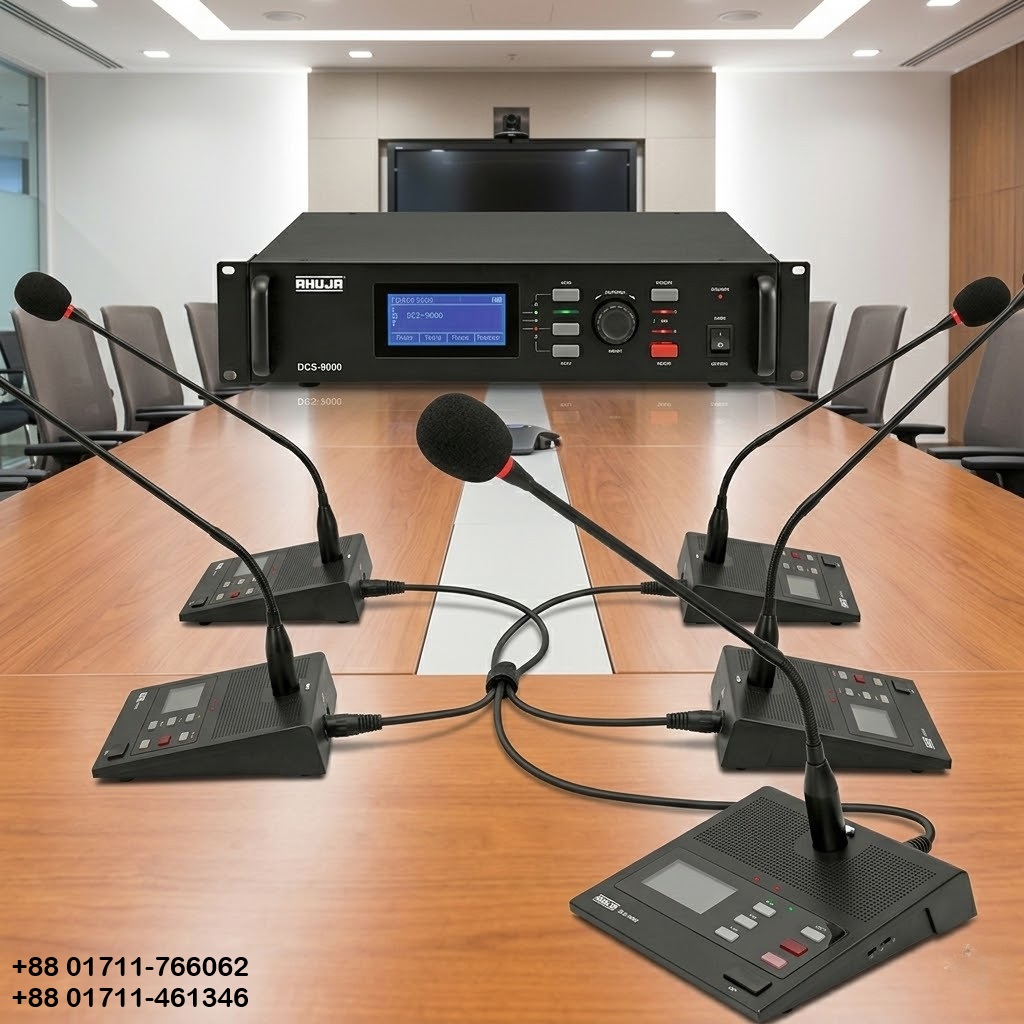 Ahuja DCS-9000 Digital Conference Solutions Bangladesh